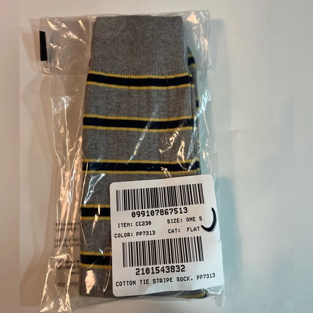 J.Crew Cotton-blend socks in stripe